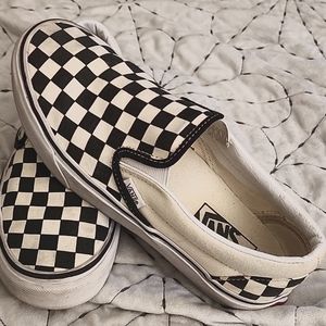 Checkered Vans